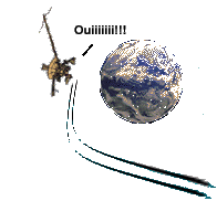 Galileo gets its second gravity assist at 
Earth
