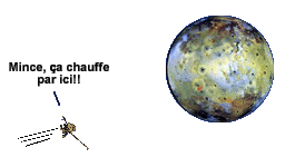 Galileo ventures in to Io's hot
 spot