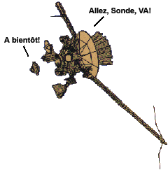 Galileo and the Probe separate for their missions