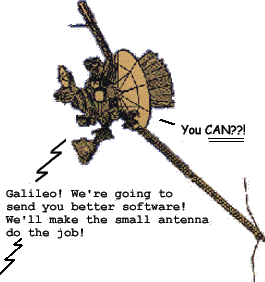Galileo's engineers have an idea!