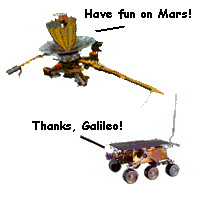 Galileo 
poses with Sojourner