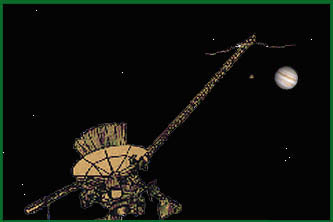 Spacecraft Galileo Interview, Jupiter
approach background