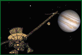 Spacecraft Galileo Interview, Jupiter
approach background