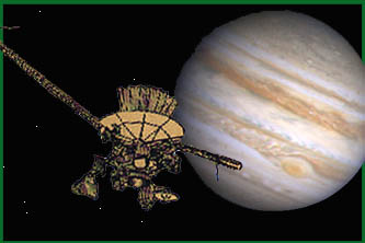 Spacecraft Galileo Interview, Jupiter
approach background