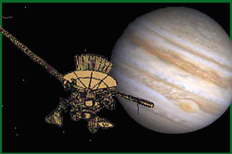 Spacecraft Galileo Interview, Jupiter
approach background