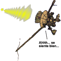 Galileo
 tries to warm up the stupid antenna