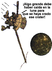 Galileo checks out 
Callisto's big crater