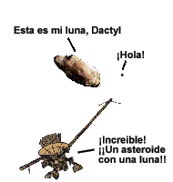 Galileo meets Ida and its moon, Dactyl