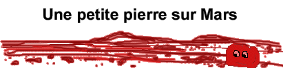 Une petite pierre sur Mars
